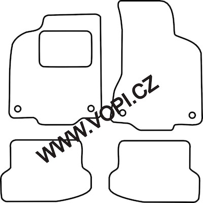 Autokoberce Volkswagen Polo facelift 2000 - 2002 Perfectfit (4925)